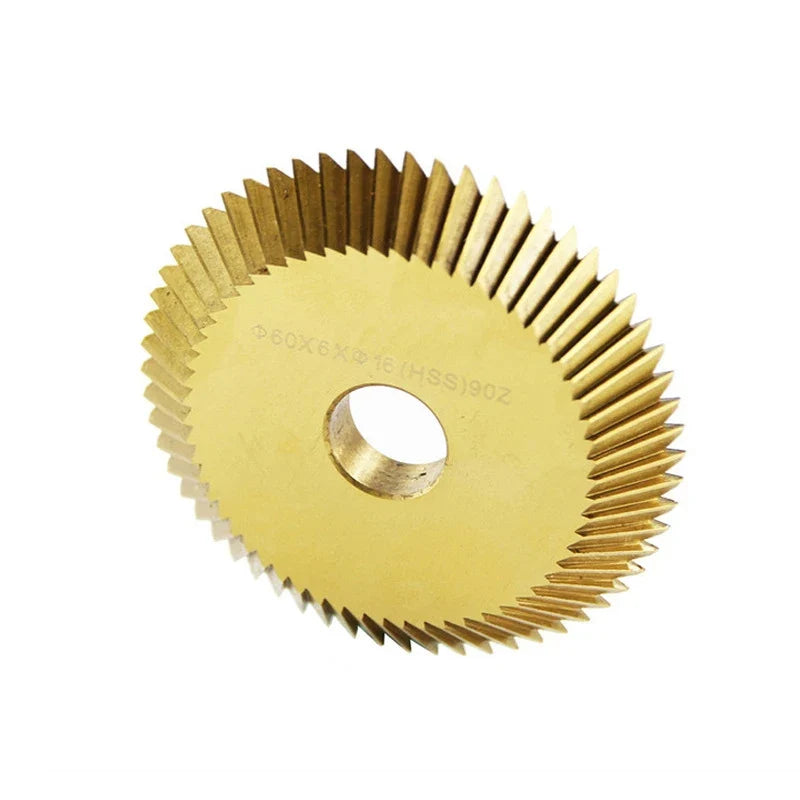 HSS Cutter Saw Blade 60x6x16mm 90T – Fits 238BS & 2AS Key Machine Saw Blade Qme