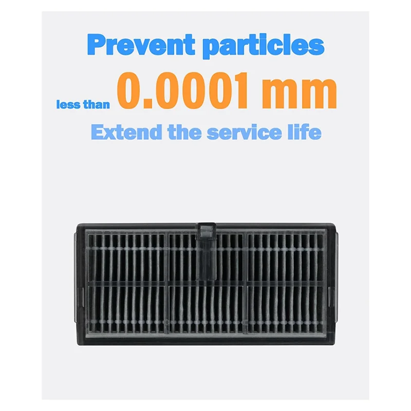 Dreame X40 Ultra Robot Vacuum HEPA Filter Replacement Parts Vacuum Replacement Parts Qme As Shown