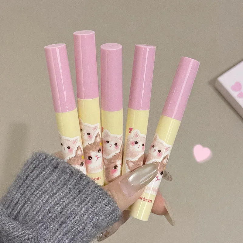 Kawaii Cat Velvet Nude Matte Lipstick – Silky & Long-Lasting Matte Lipstick Qme