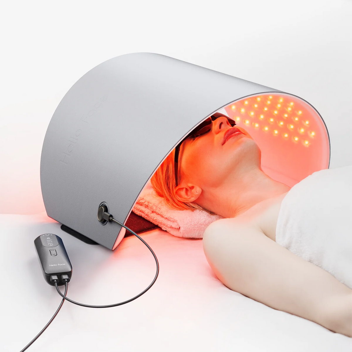 Hello Face L6 720-LED Red Light Therapy Panel | 4-Color Full Body LED Light Therapy Panel Qst grey Germany