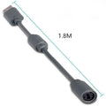 USB Breakaway Extension Cable Adapter for Xbox 360 Controller USB Cable Adapter Qme Silver gray 20cm