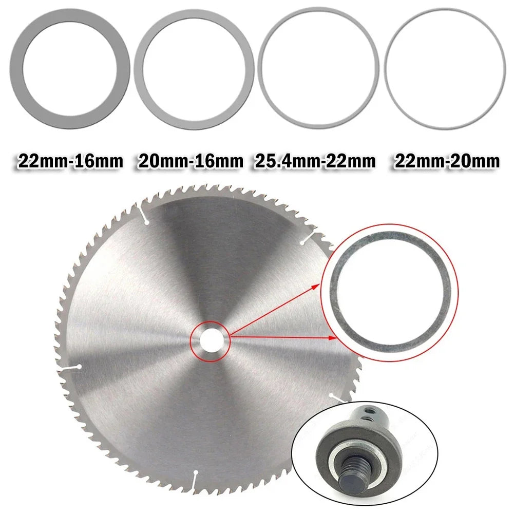 Circular Saw Blade Reducing Ring Adapter Washer Set – 4pcs Saw Blade Adapter Qme