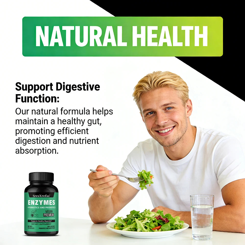 ZENVITALIZE Probiotic 621M CFU + Prebiotics & Digestive Enzymes Probiotic Supplement Qst