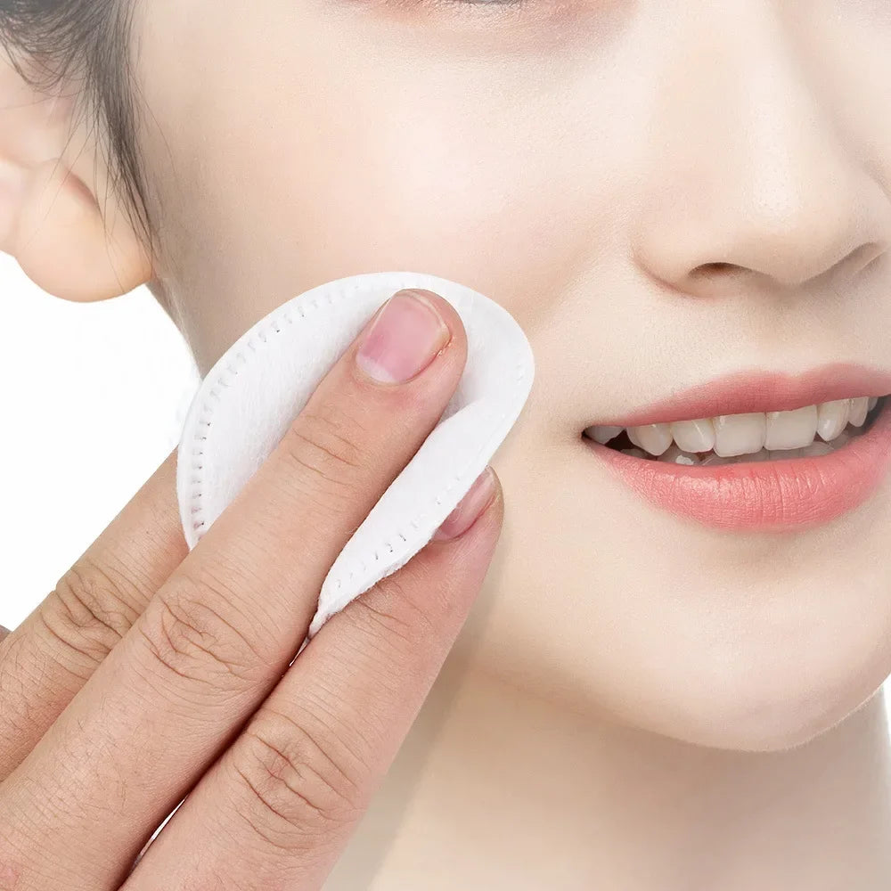 Disposable Cotton Round Pads – Makeup & Nail Art Cleaning Cotton Makeup Pads Qme