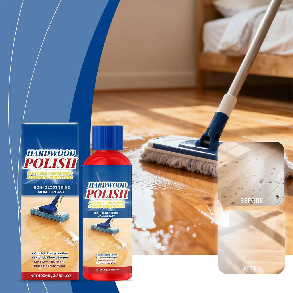 Wood Floor Cleaner Scratch Repair & Laminate Shine Polish 100ml Floor Cleaner Polish Qme