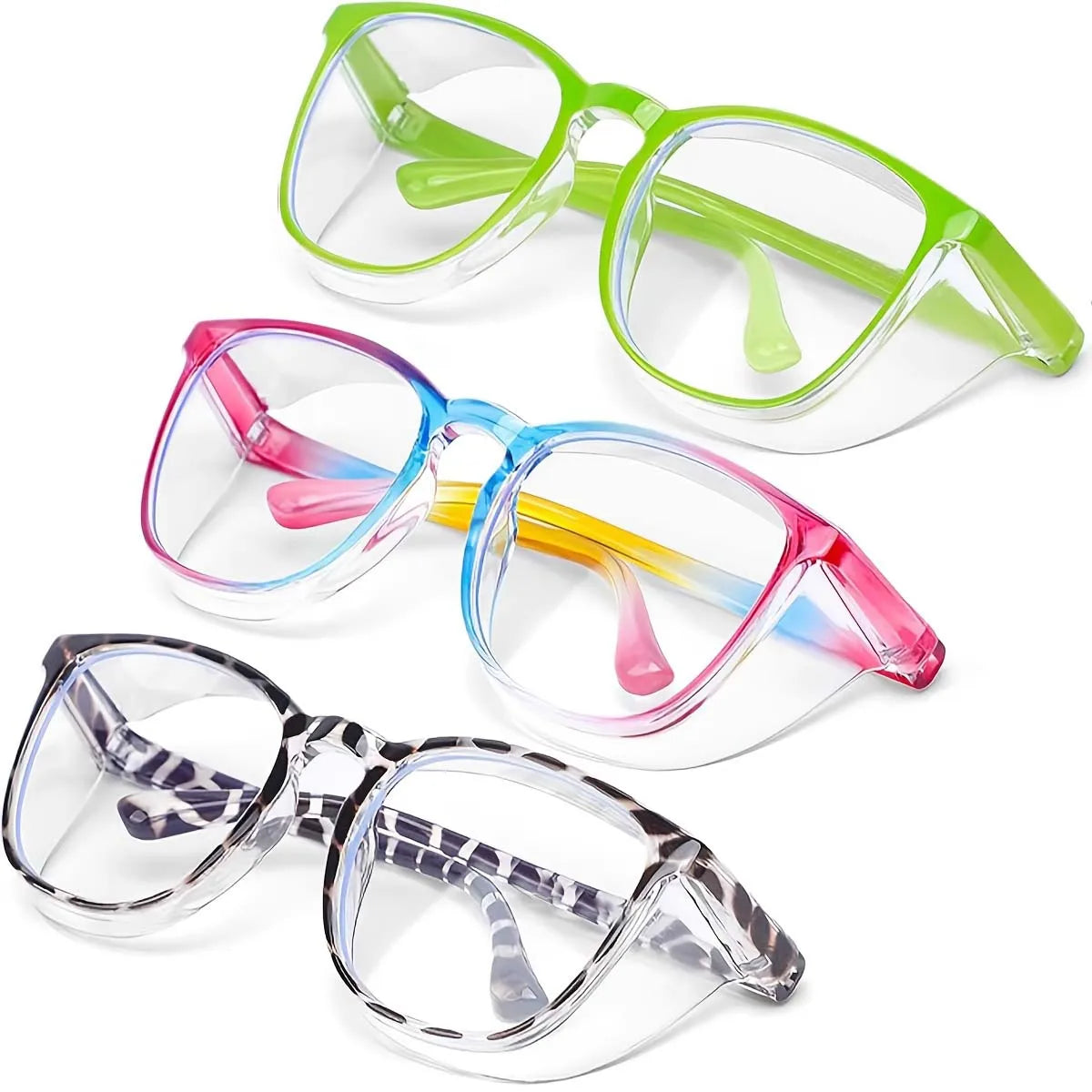 VOPHA Women's Blue Light Safety Glasses ANSI Z87 | HM9 Safety Glasses Qst 3PC-3