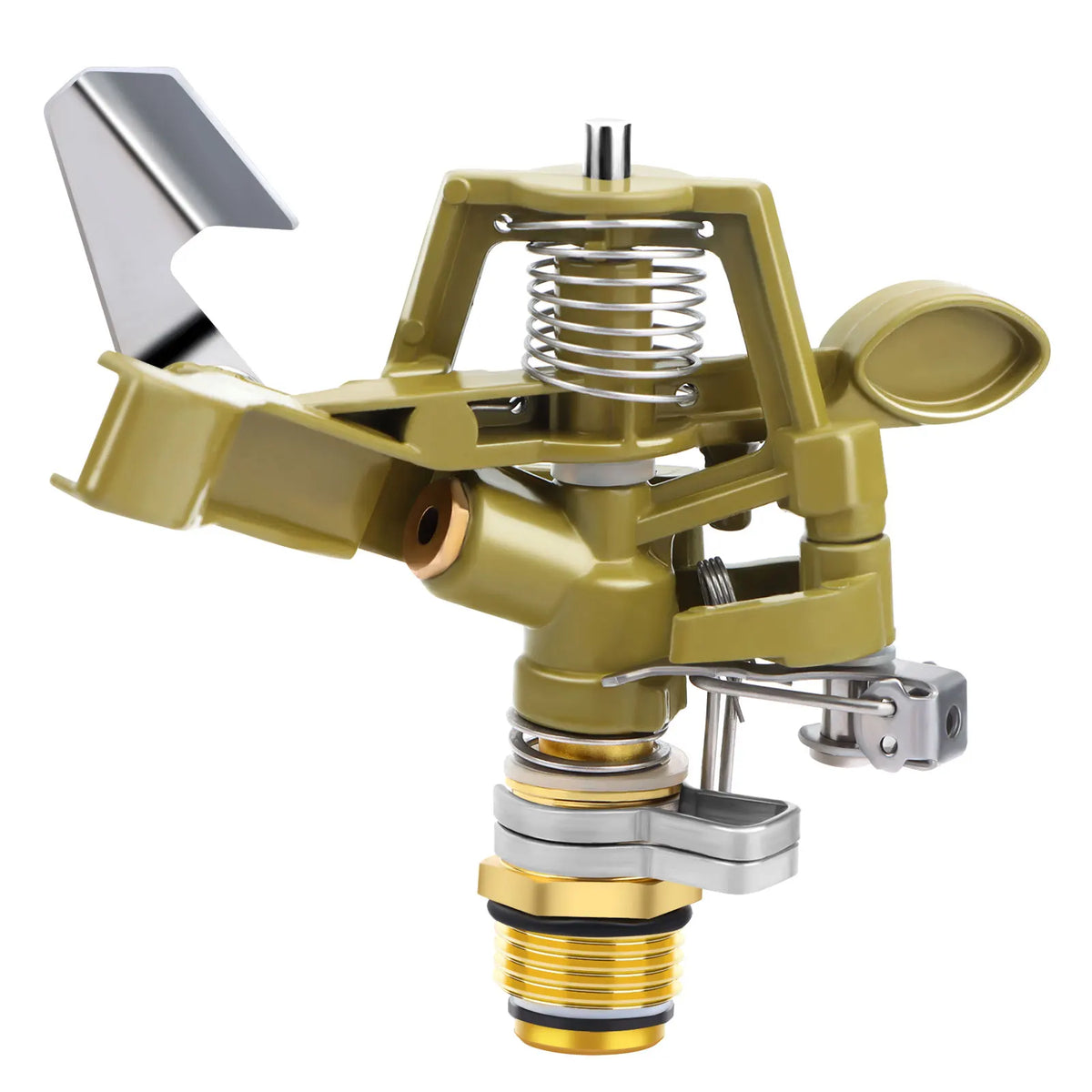 Brass Impact Sprinkler Head with Heavy Duty Nozzles Impact Sprinkler Head Qme