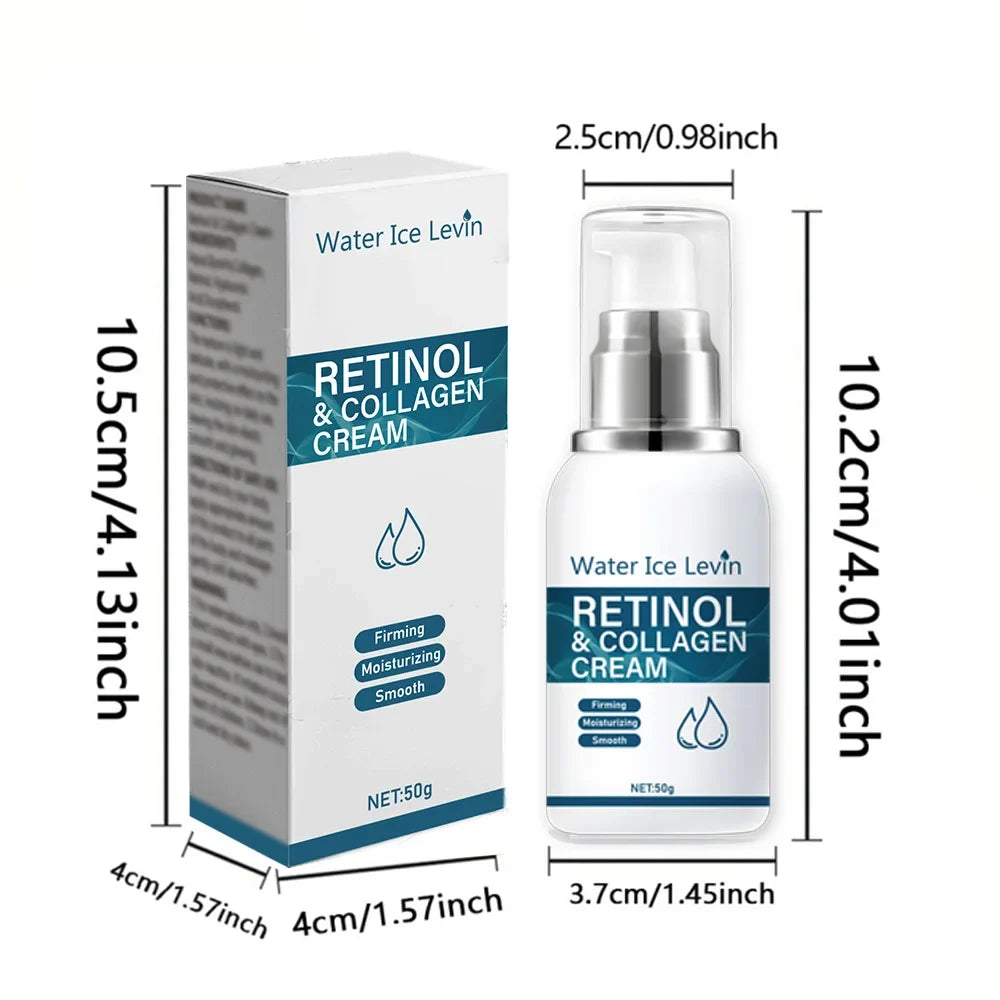 Retinol Collagen Face Cream – Deep Moisturizing & Firming 50g Facial Moisturizer Cream Qme