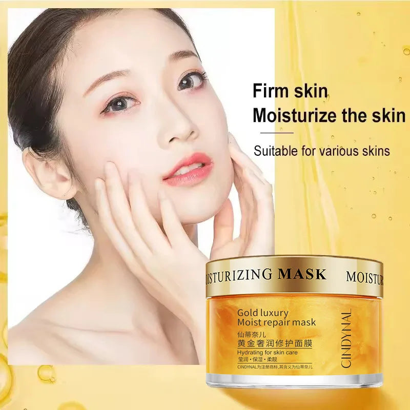 Golden Collagen Face Cream Moisturizing Sleeping Mask 120g Sleeping Face Mask Qme