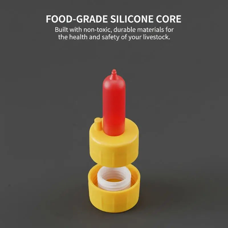 Small Animal Lamb & Goat Feeding Bottle – Soft Silicone Nipple Animal Feeding Bottle Qme Default Title