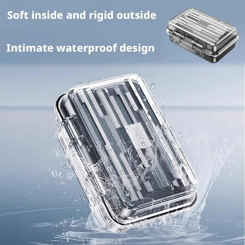 FiiO NEST Clear Transparent Earphone Cable & Protective Case Earphone Cable Case Qme