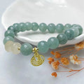 Fu Character Lucky Jade Crystal Antique Bracelet Crystal Antique Bracelet Qme Myanmar
