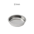 Stainless Steel Blind Filter Bowl 51mm 54mm Espresso Backwash Espresso Filter Accessory Qme S
