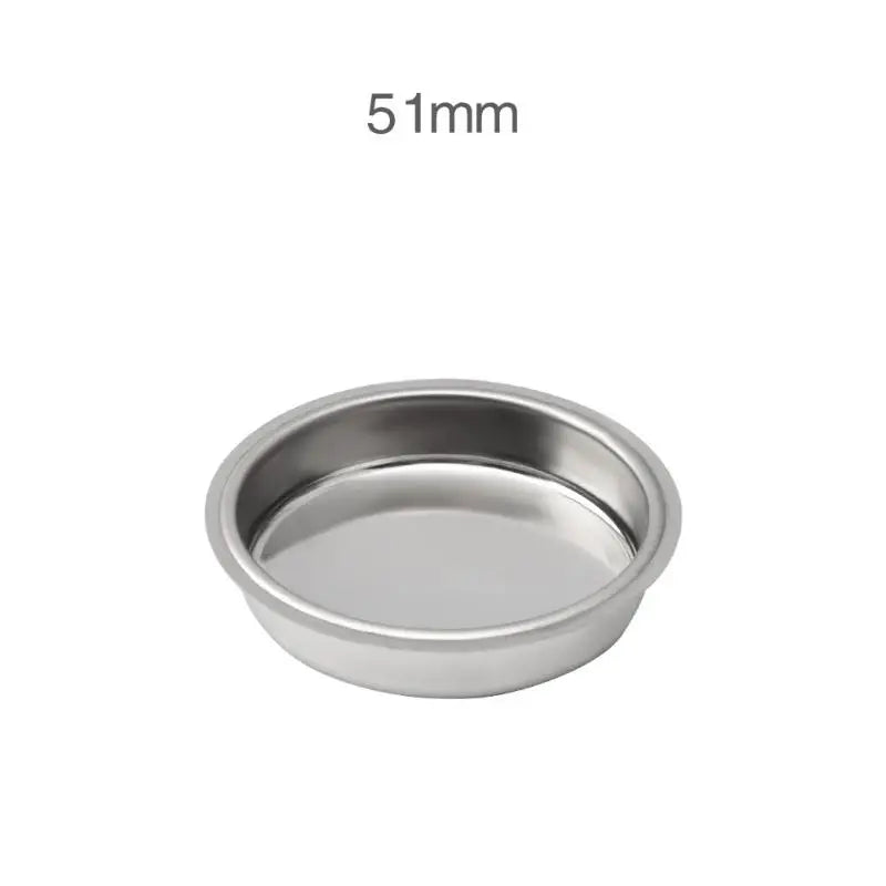 Stainless Steel Blind Filter Bowl 51mm 54mm Espresso Backwash Espresso Filter Accessory Qme S