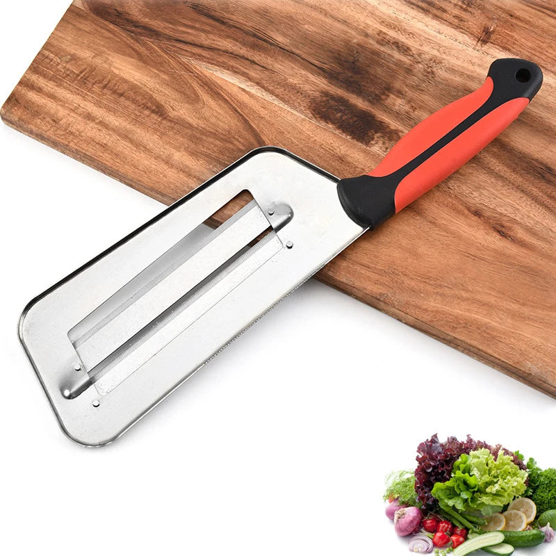 Stainless Steel Double-Layer Cabbage Slicer & Vegetable Shredder Vegetable Slicer Shredder Qst