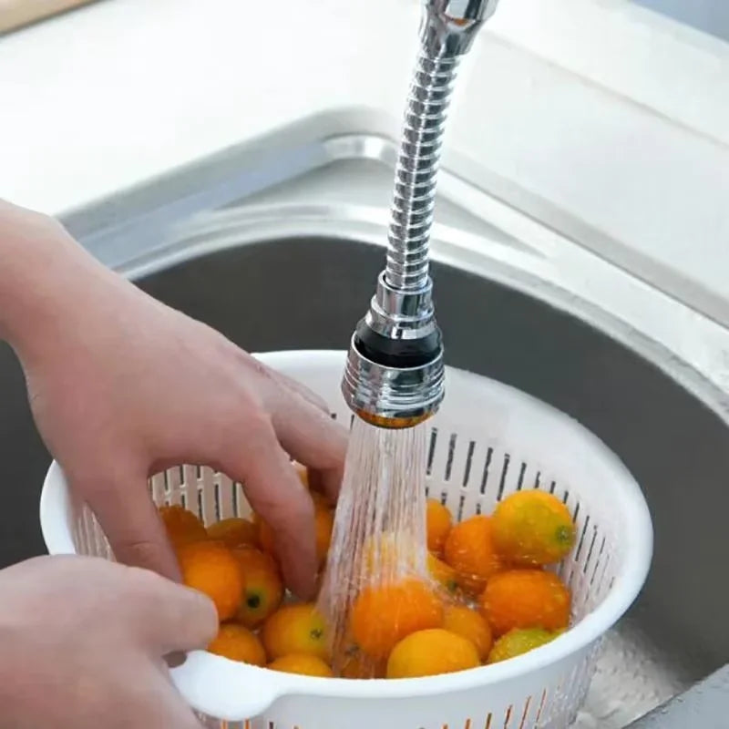 360° Dual Mode Faucet Aerator Extender – Water Saving Sprayer Faucet Aerator Extender Qst