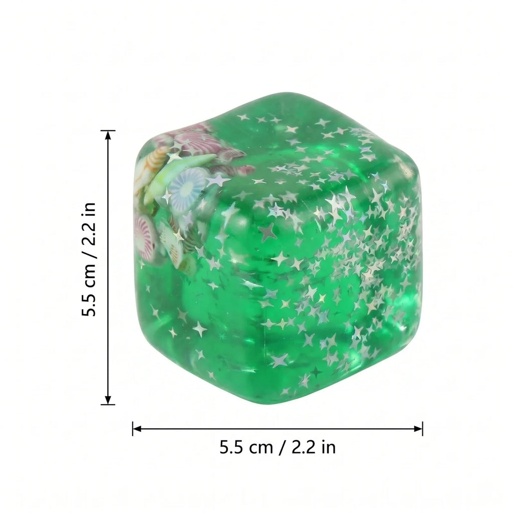 Maltose Ocean Cube Squeezing Fidget Toy for Kids & Adults Fidget Squeezing Toy Qme