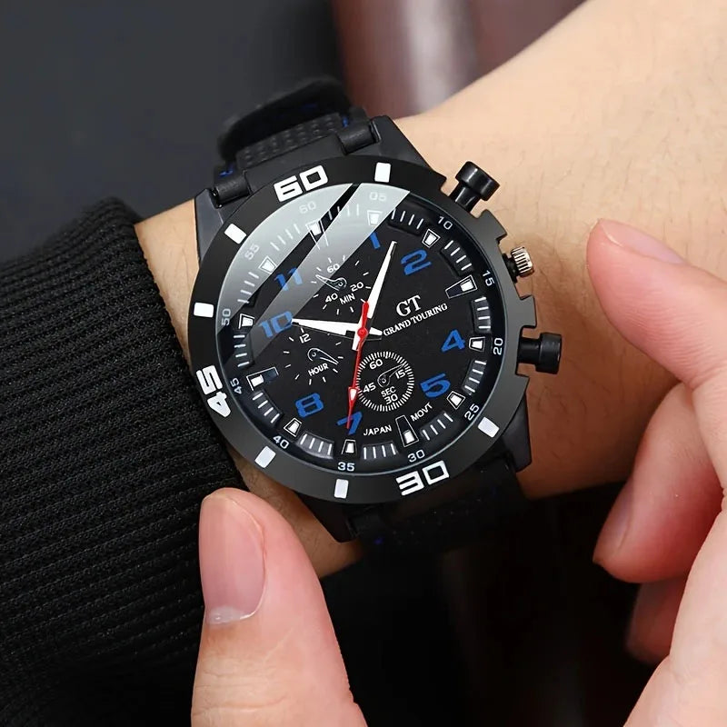 Men's Quartz Watch – 5 Colors | Stylish Everyday Gift Men's Quartz Watch Qme