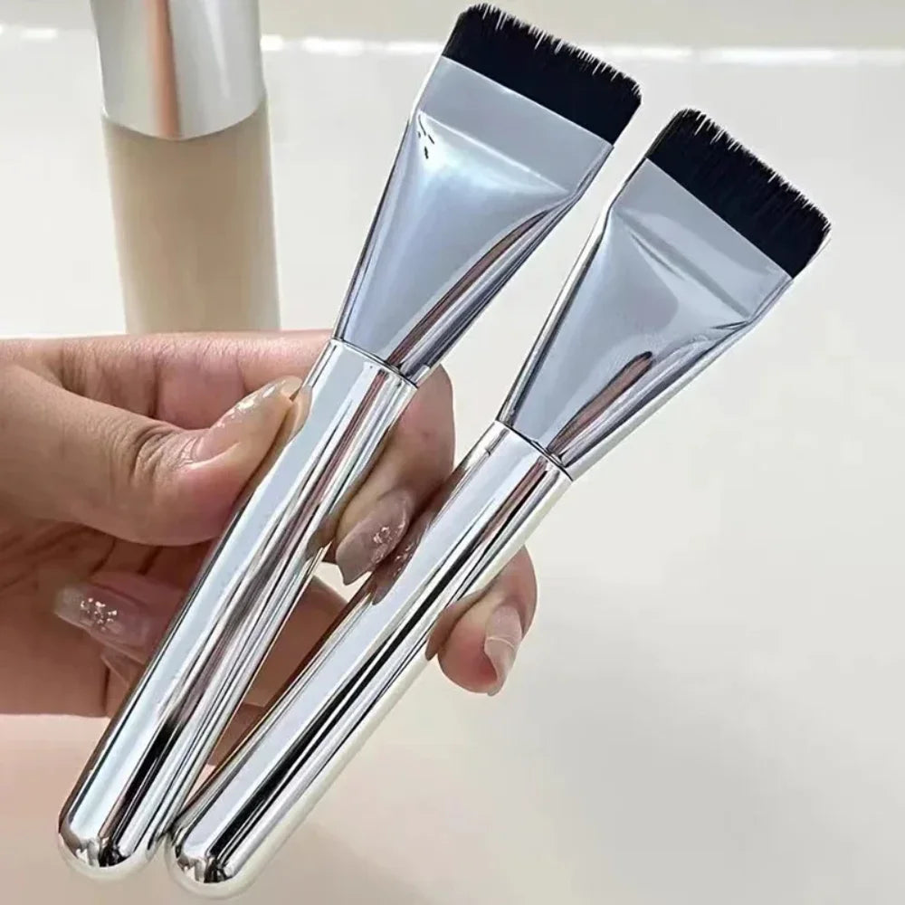 Ultra-Thin Foundation Brush | Korean Makeup Tool for Flawless Skin Makeup Brush Qme