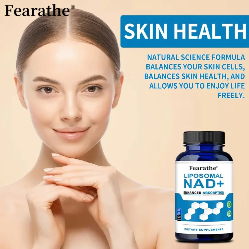 Liposomal NAD+ Supplement – Cellular Energy & Healthy Aging NAD+ Supplement Qst
