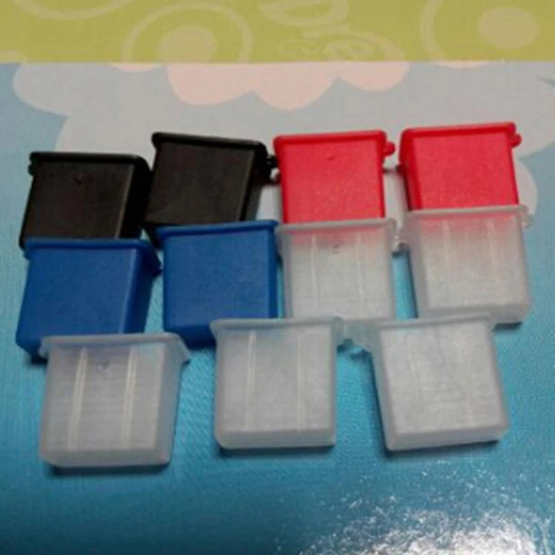 10 Pcs USB Type-A Male Dust Plug Caps – Rubber Port Covers USB Port Dust Cap Qst
