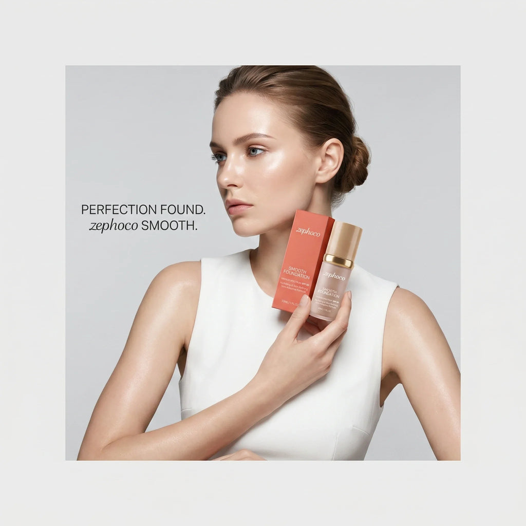 Zephoco Color-Changing Foundation SPF 50 – Full Coverage SPF Foundation Qme