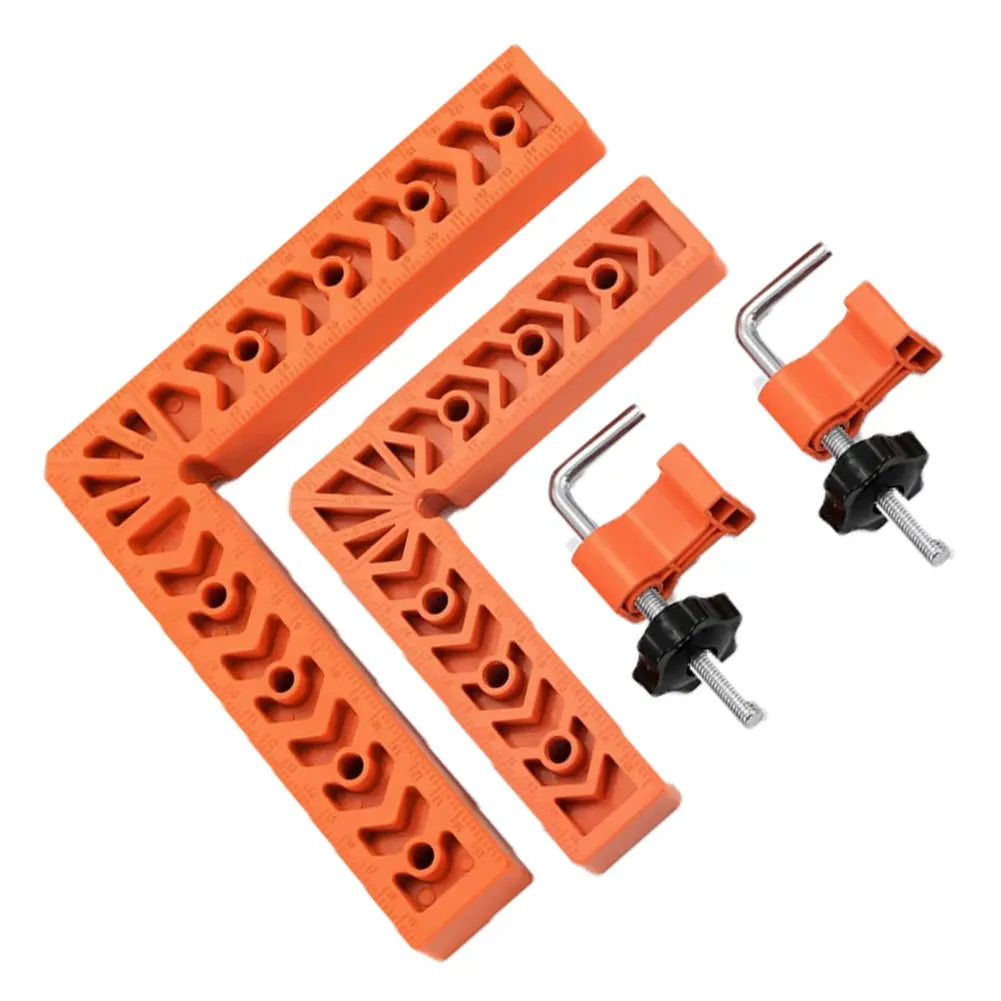 90° Aluminum Alloy Woodworking Positioning Squares – 4-Pack Woodworking Square Qme