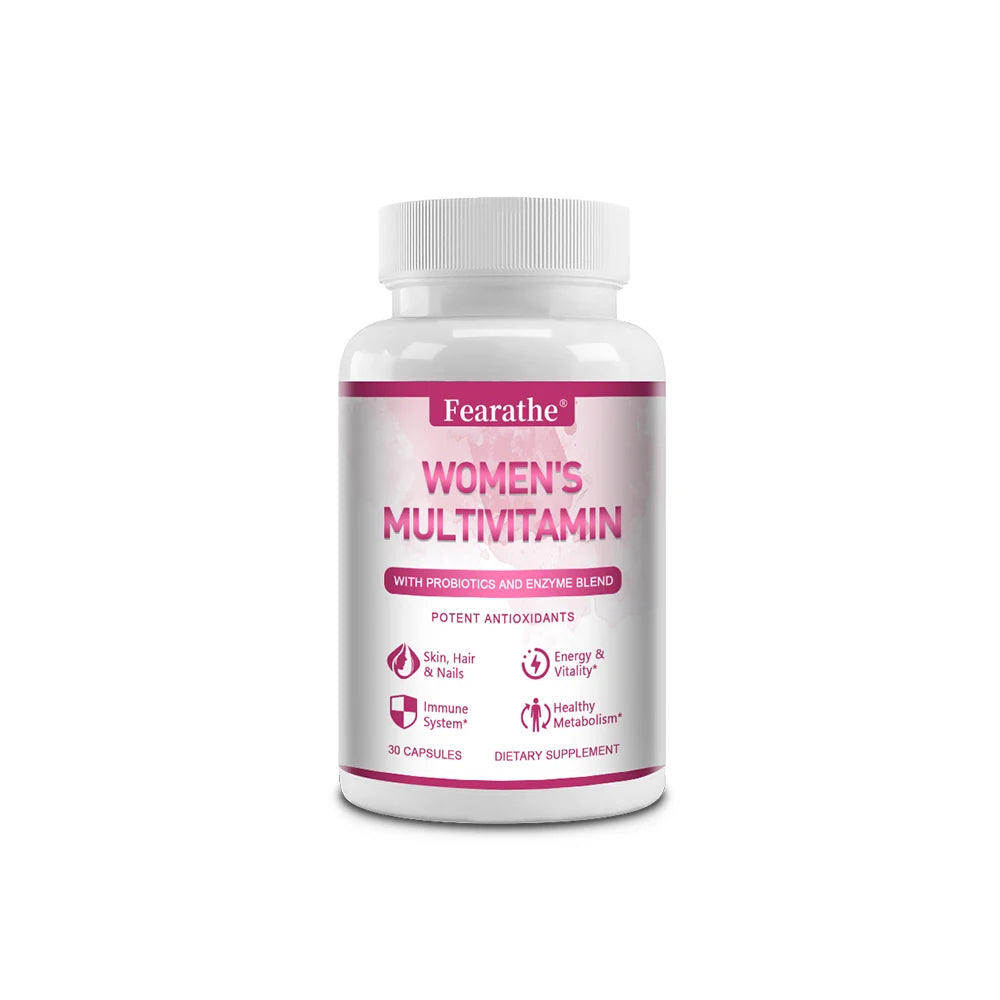 Women's Daily Multivitamin & Multimineral Supplement | Fearathe Women's Multivitamin Qst 30 count-1 bottle