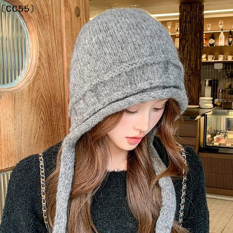 Women's Winter Knit Hat Scarf & Gloves Set | Fleece Lined Winter Accessories Set Qst