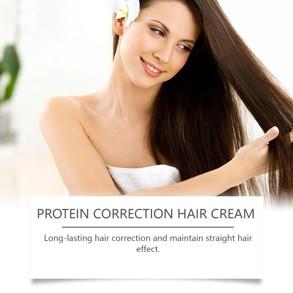 Hoygi Protein Hair Straightening Cream – Smooth & Frizz-Free Hair Straightening Cream Qst