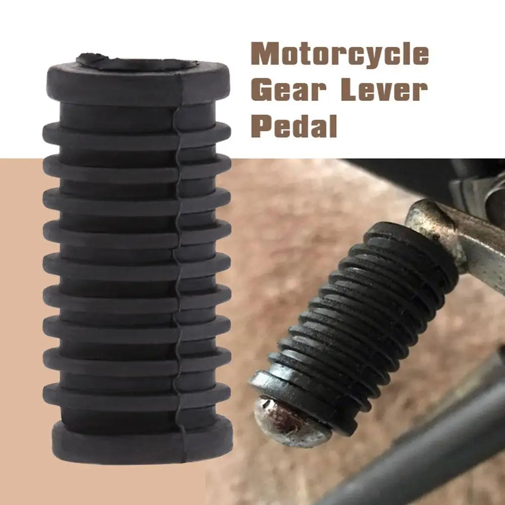 Universal Motorcycle Gear Shift Lever Rubber Foot Pad Cover Gear Shift Lever Cover Qme