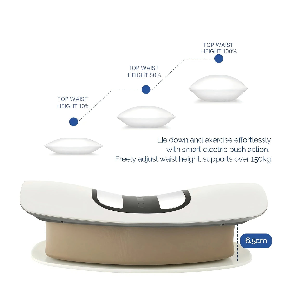 Lumbar Traction Massager – Airbag Vibration Back Stretcher Back Traction Massager Qst