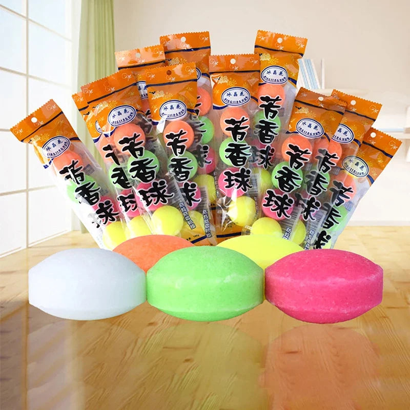 Urinal Toilet Solid Deodorant Ball – Fresh, Clean & Mold Proof Toilet Deodorant Ball Qme