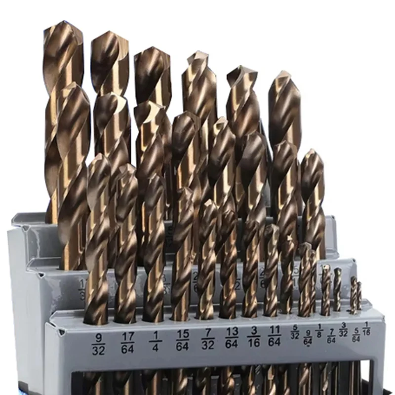 M35 Cobalt Twist Drill Bits – HSS Jobber Length Hardened Metal Cobalt Drill Bits Qme
