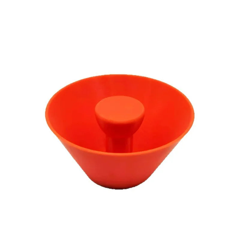 Ceramic Edge Shaper – Smooth Round Pottery Rim Tool Pottery Shaping Tool Qme Orange