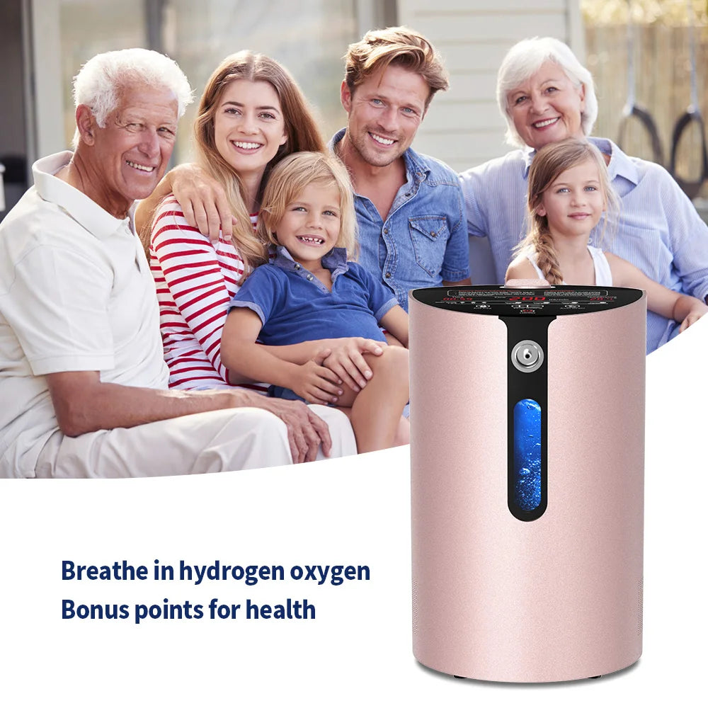 SUYZEKO 200ml H2 Hydrogen Molecular Water Generator & Inhaler Hydrogen Inhalation Machine Qst