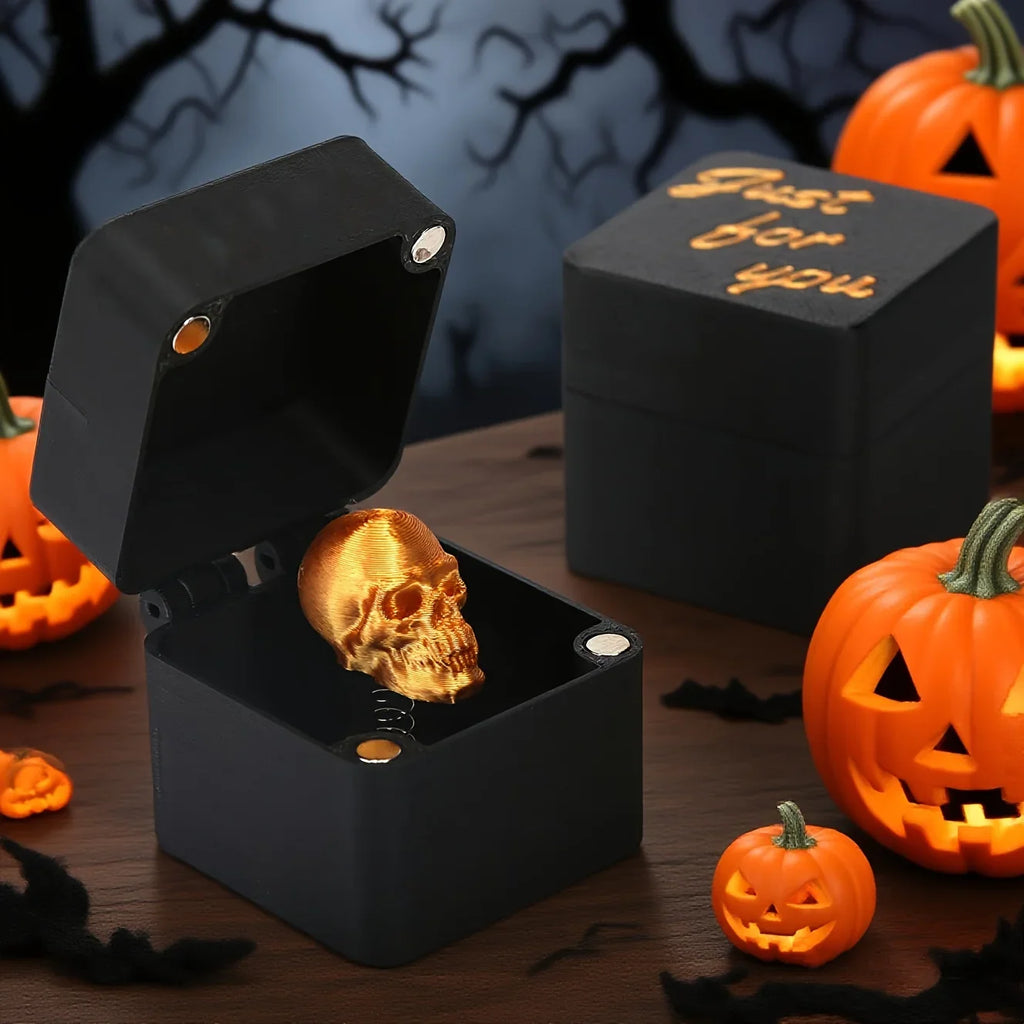 3D Printed Middle Finger Surprise Prank Box – Funny Novelty Gift Novelty Prank Statue Qme