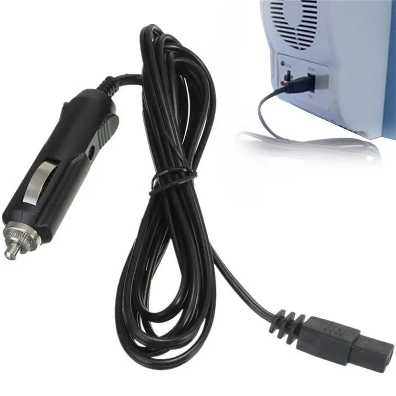 Car Refrigerator Power Cord 12V/24V DC Cigarette Lighter Cable Car Power Cable Qst
