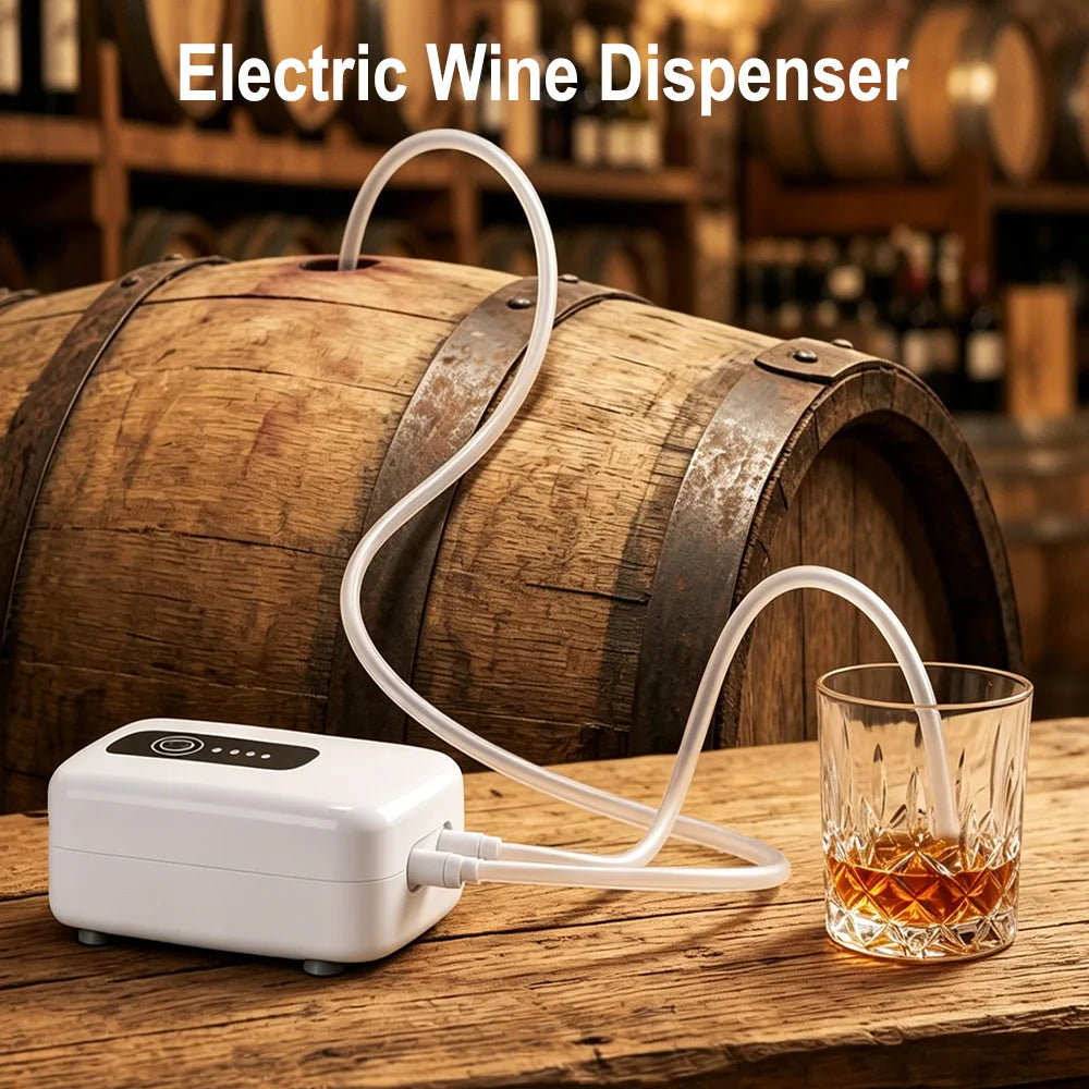 USB Electric Auto Siphon Pump – Food-Grade Beverage Transfer Beverage Siphon Pump Qst