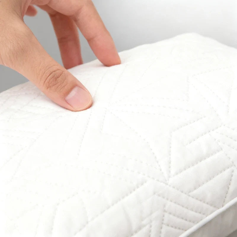 Breathable Neck Pillow for Side, Back & Stomach Sleepers Neck Sleep Pillow Qme