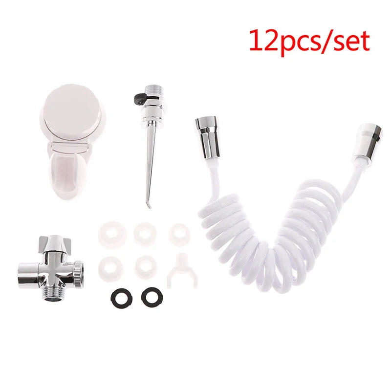 Water Flosser Oral Irrigator Dental SPA Kit | ABS Toothbrush Water Flosser Kit Qme one size