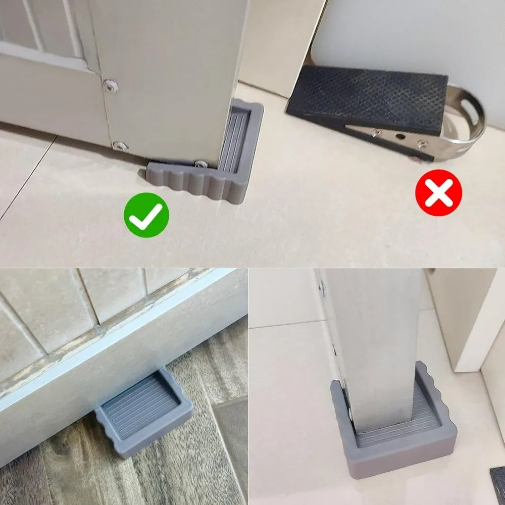 Silicone Under Door Draft Stopper & Wall Protector Anti-Pinch Door Draft Stopper Qme