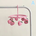 Strawberry Windproof Clothes Drying Rack – Socks & Underwear Hanger Clothes Drying Rack Qme A