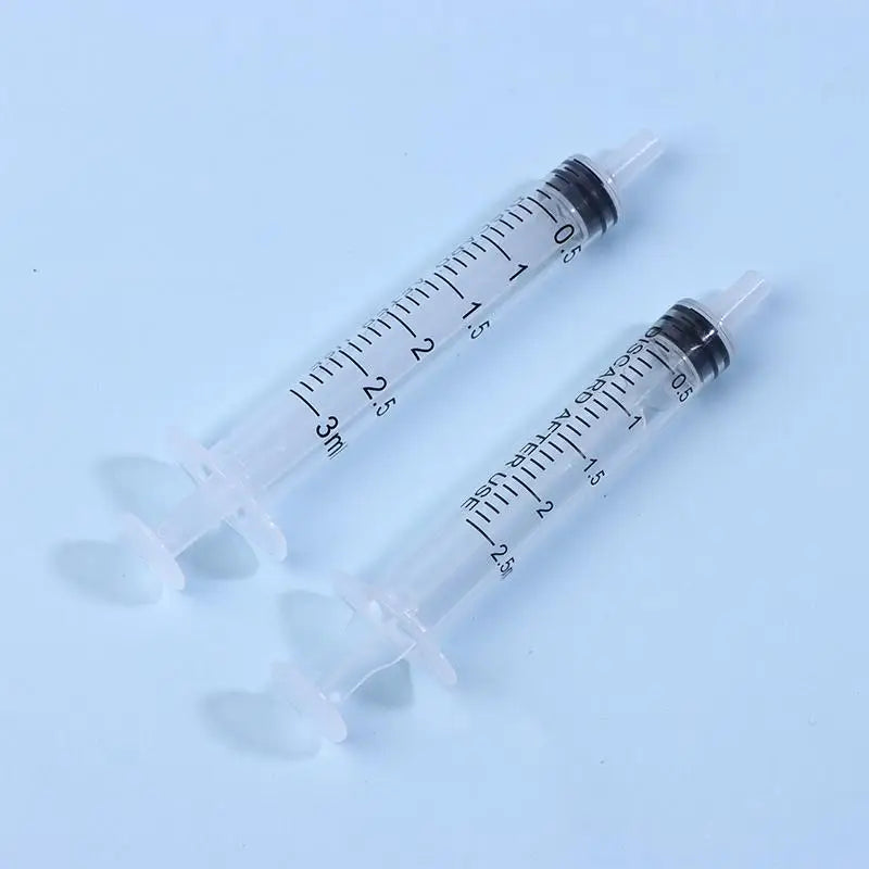 Luer Lock Syringes for Pets & Farm Animals – 2.5ml 20 Pack Pet Dosing Syringes Qme