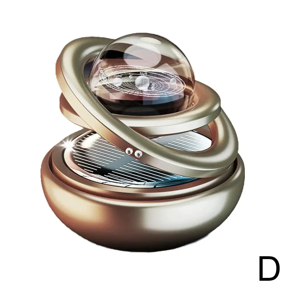 Solar Rotating Car Air Freshener & Aromatherapy Diffuser | Qme Car Air Freshener Qme D