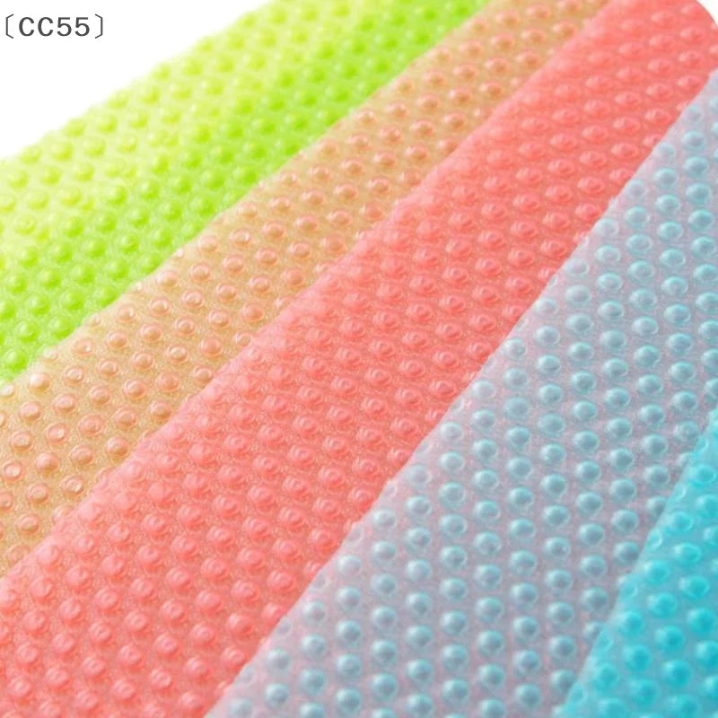 4PCS EVA Waterproof Fridge Liner Mats – Washable Shelf Pads Fridge Liner Mat Qst
