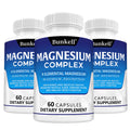 ZENVITALIZE Magnesium Complex 120 Capsules | Sleep & Muscle Support Mineral Supplement Qst 60Count-3 bottle