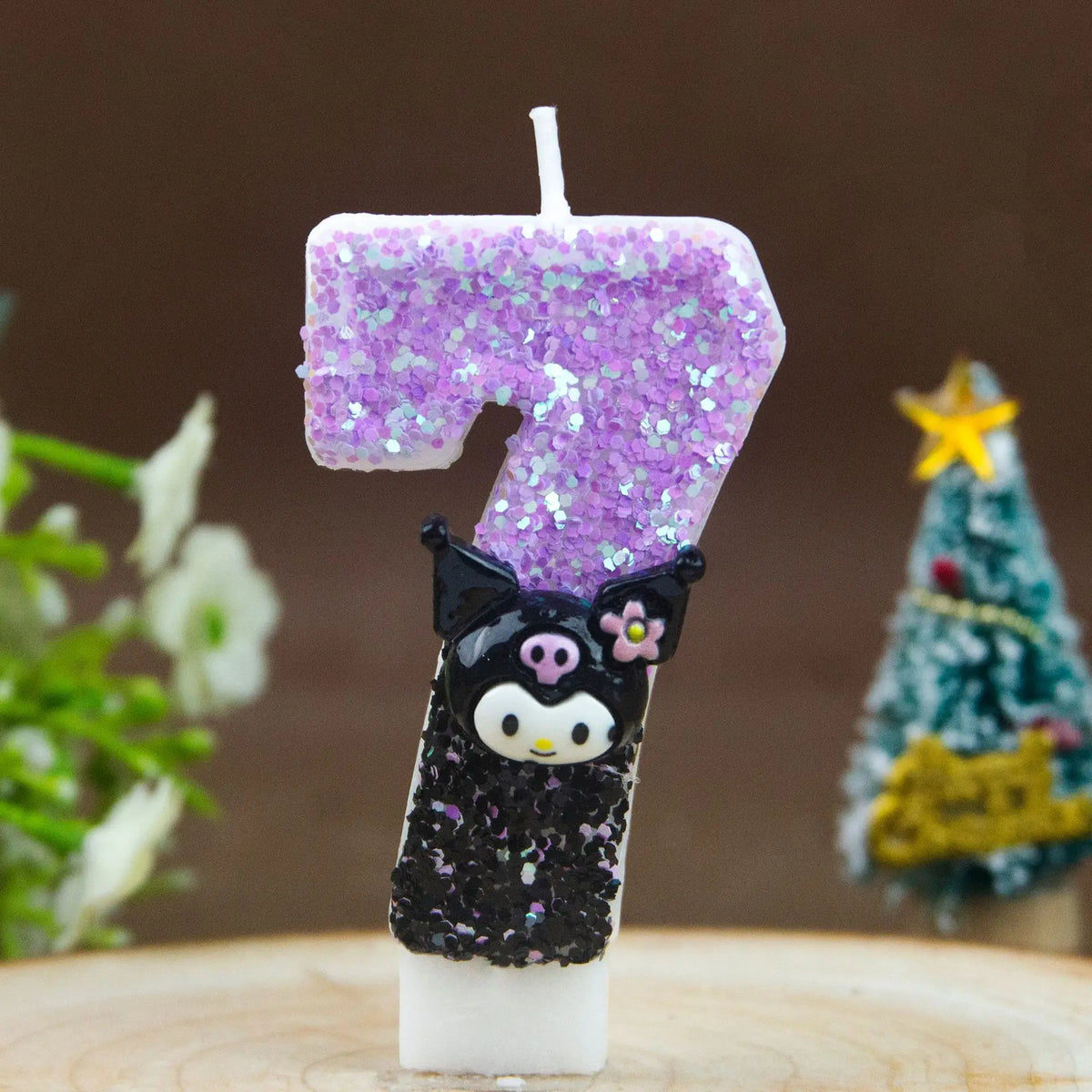 Kuromi Birthday Candles 0-9 Number Cartoon Cake Topper Birthday Cake Candles Qme 7