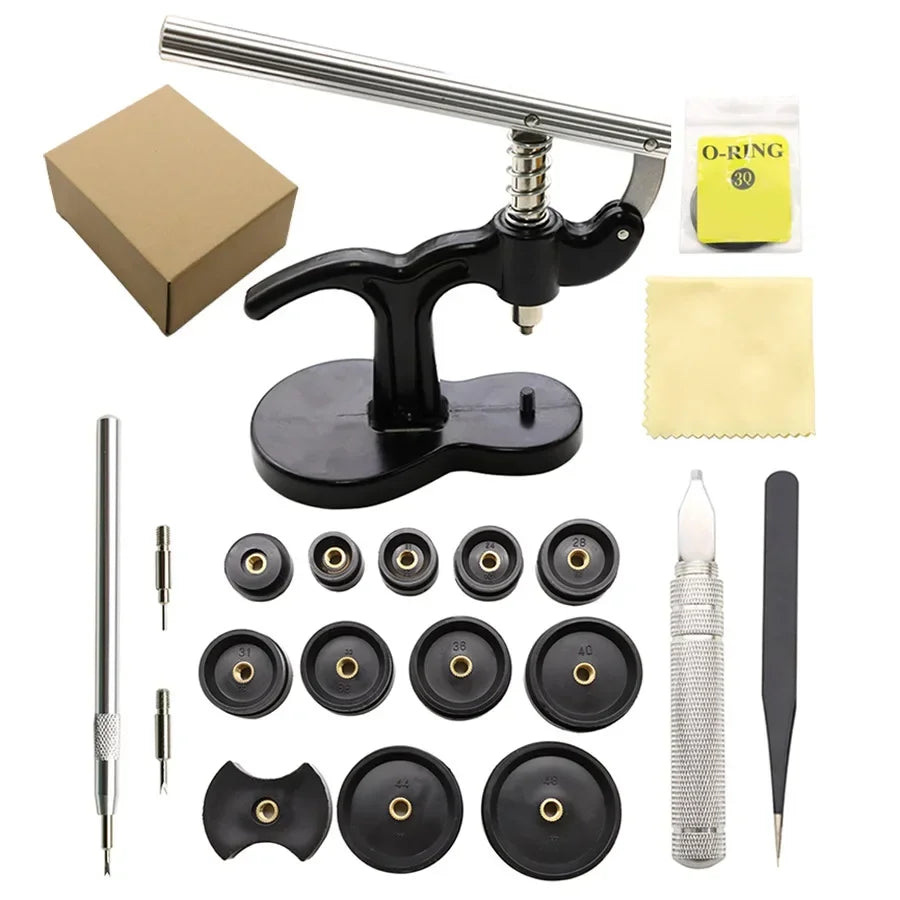 Watch Back Press Tool – 12-Piece Nylon Fitting Dies Case Closer Watch Repair Tool Qme 0255-20PACK