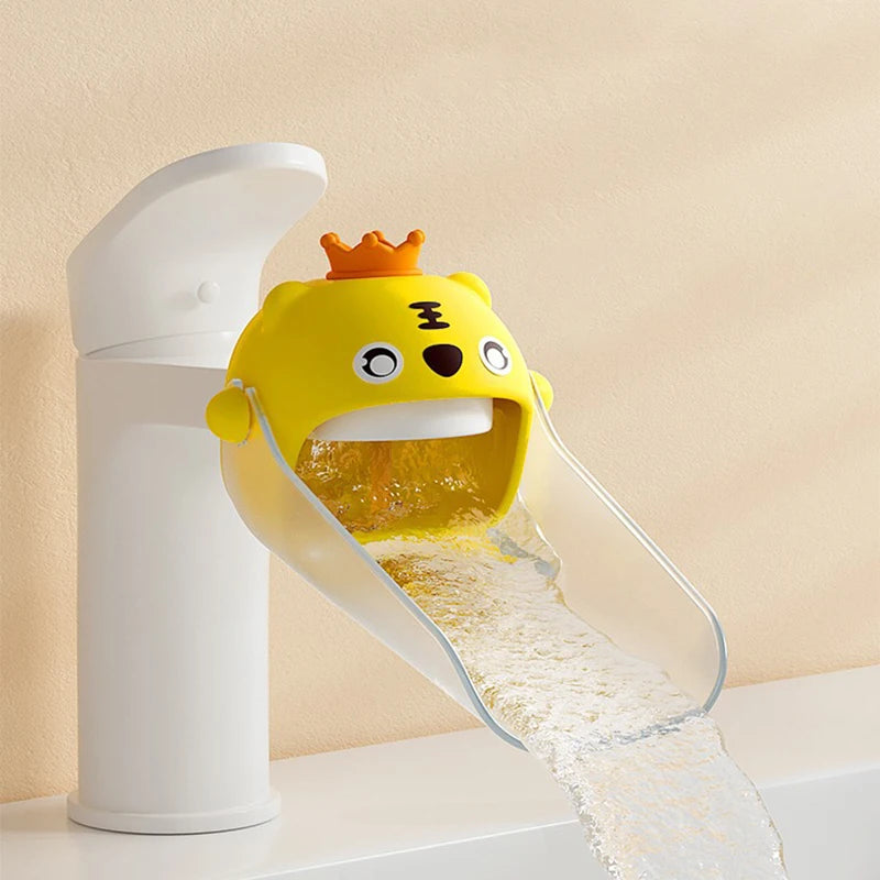Cartoon Faucet Extender for Kids – Animal Sink Helper Kids Faucet Extender Qst